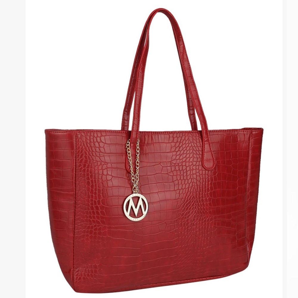 MFK Collection Red Tote